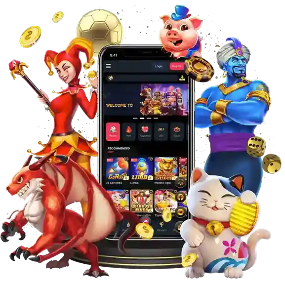 57V app download interface showing access to login, register, games, and online casino features